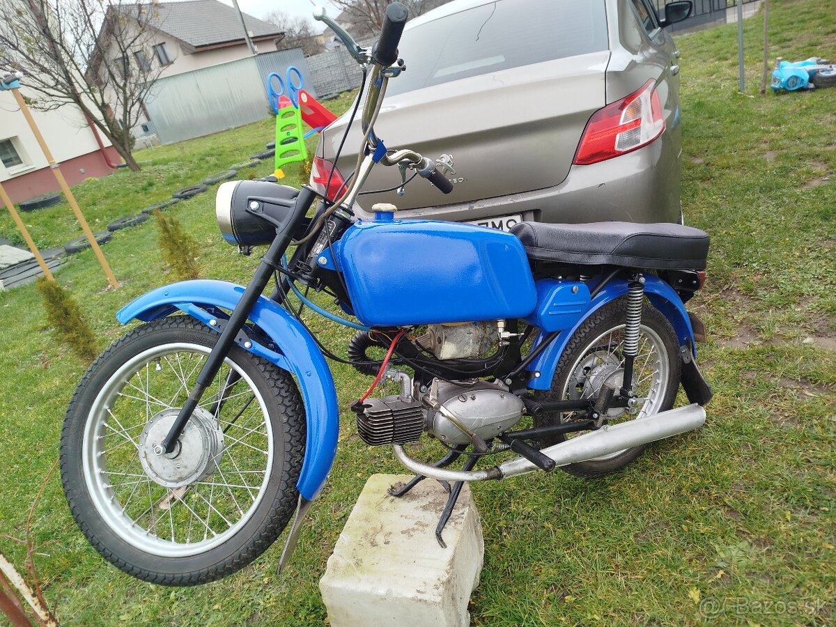 Predám Jawu mustang. Bez papierov. Motor po g.o. - 7