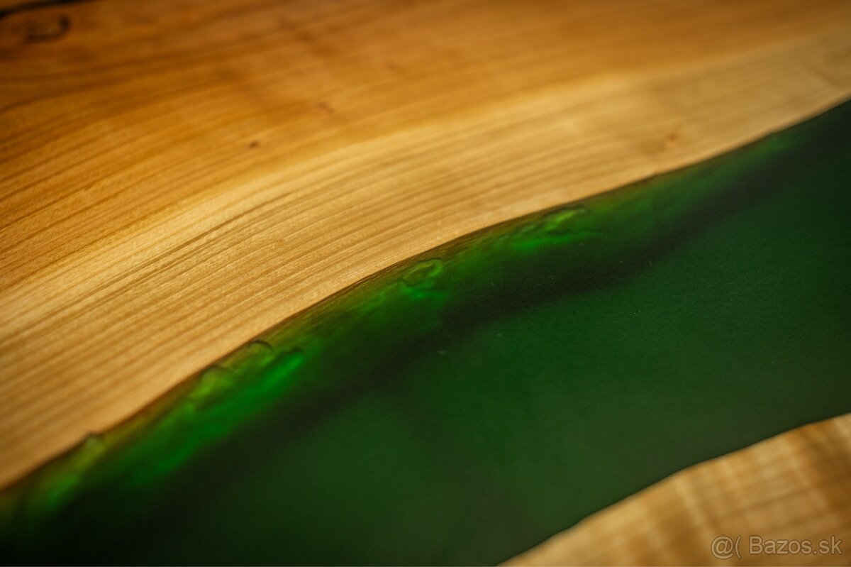 epoxidový jedálenský stôl masívny stôl - 7