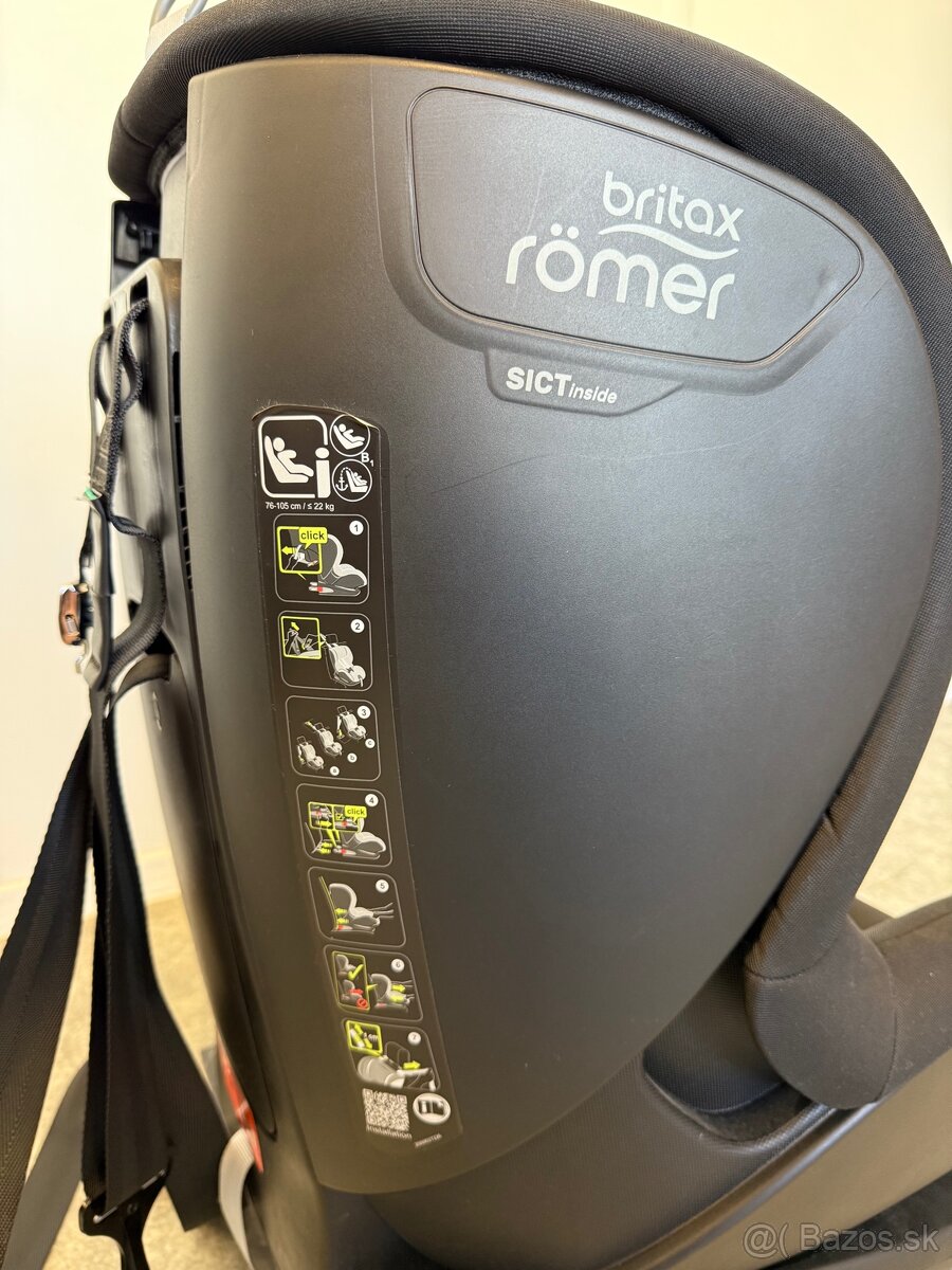 Britax Römer Trifix i-Size Cosmos Black autosedačka - 7