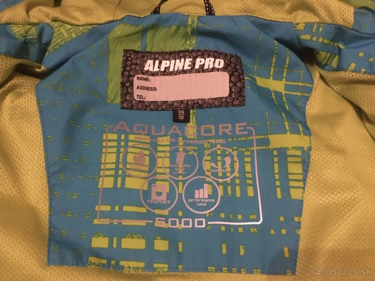 Prechodná bunda Alpine pro - veľ.104/110 - 7