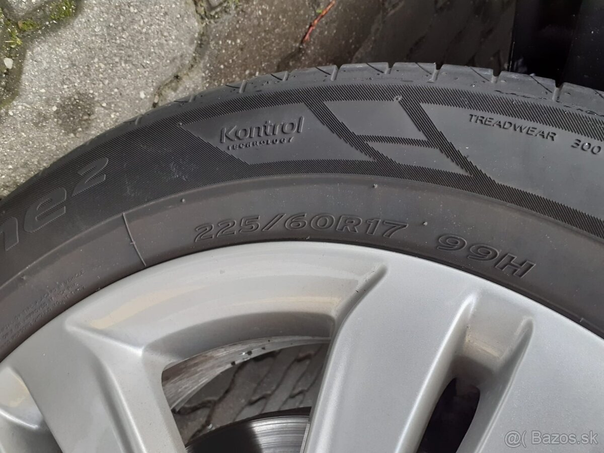 Predám letné pneumatiky HANKOOK - 7