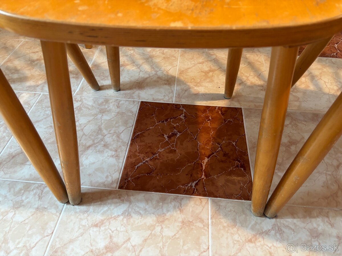 Drevené stoličky 4 ks - 7