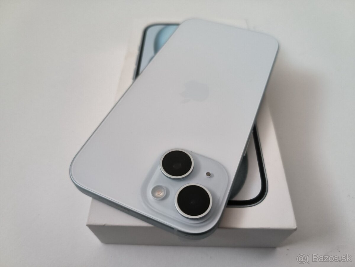 apple iphone 15 128gb Blue / Batéria 88% - 7