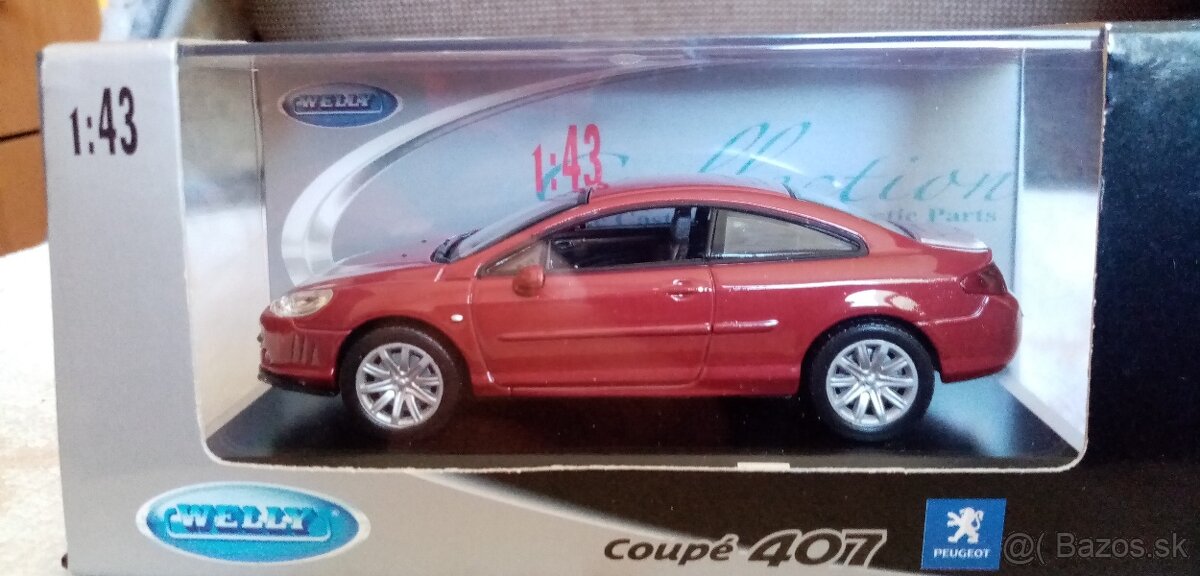 Modely aut WELLY 1:43 - 7