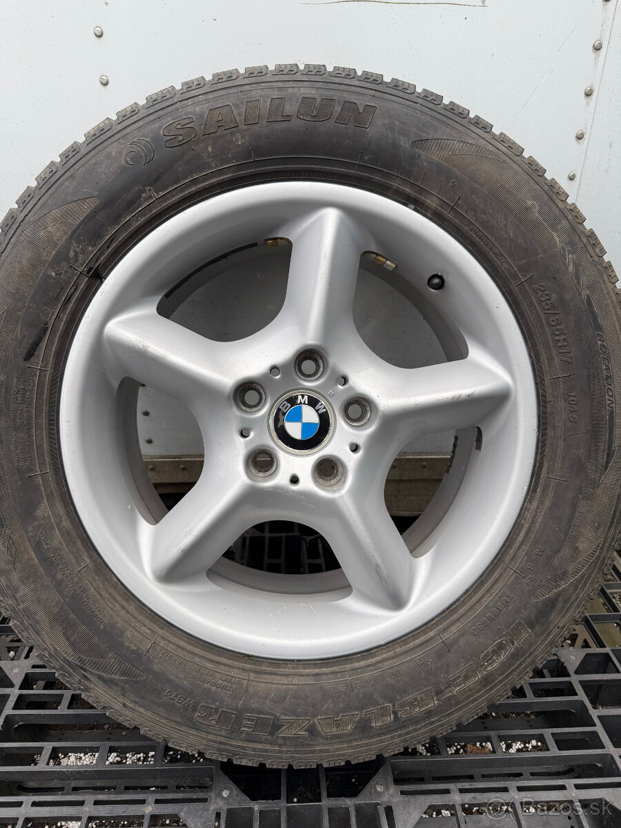 PREDÁM sadu 17" AL disky BMW X5 e53 / Volkswagen Touareg,T5 - 7