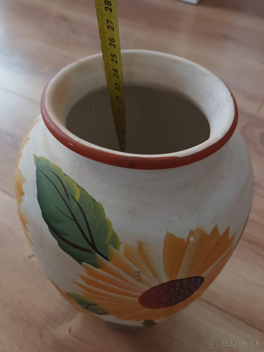 Hlinená väčšia váza - 7