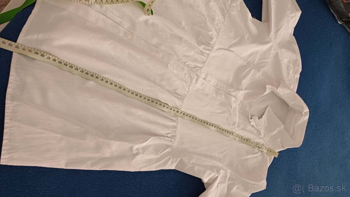 Biele blúzky M - 7
