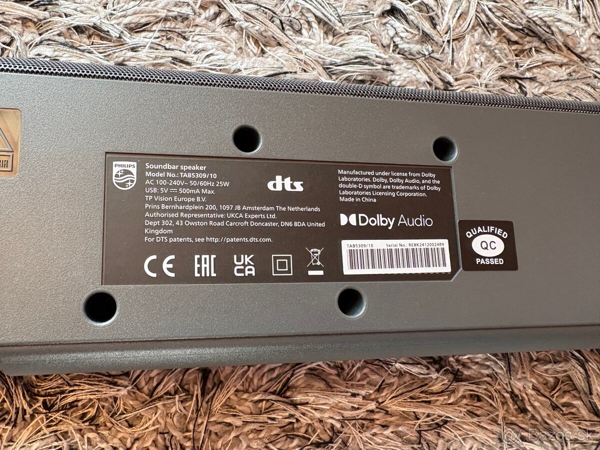 Soundbar Philips tab 5309/10 - 7