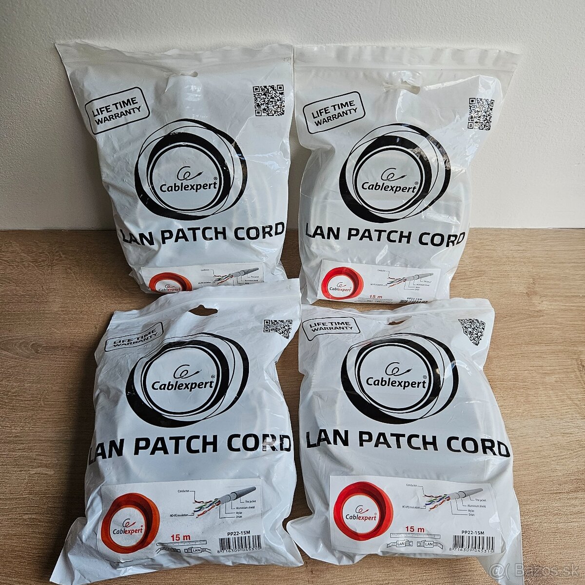 LACNO: Patch kabel Cat5E 15m - 7