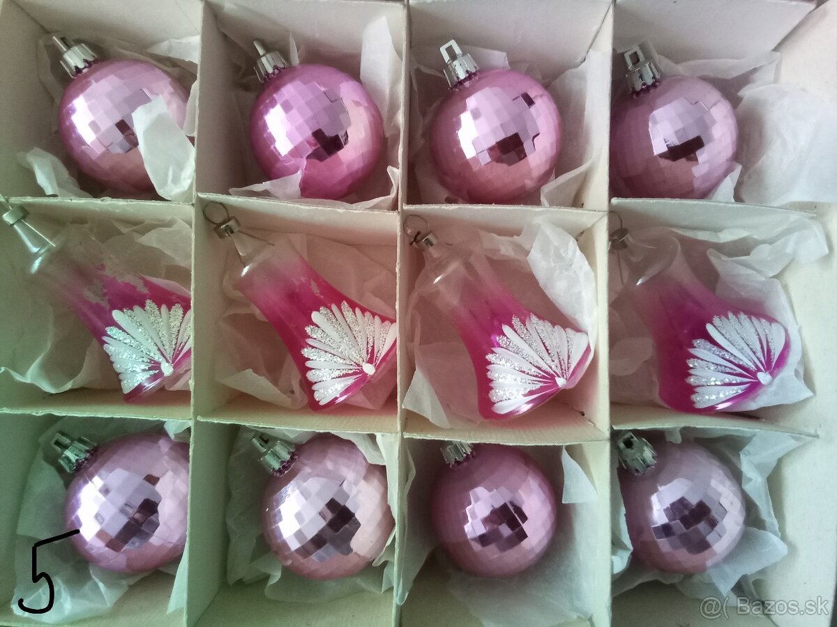 Vianočné ozdoby - staré, vánoční ozdoby - 7