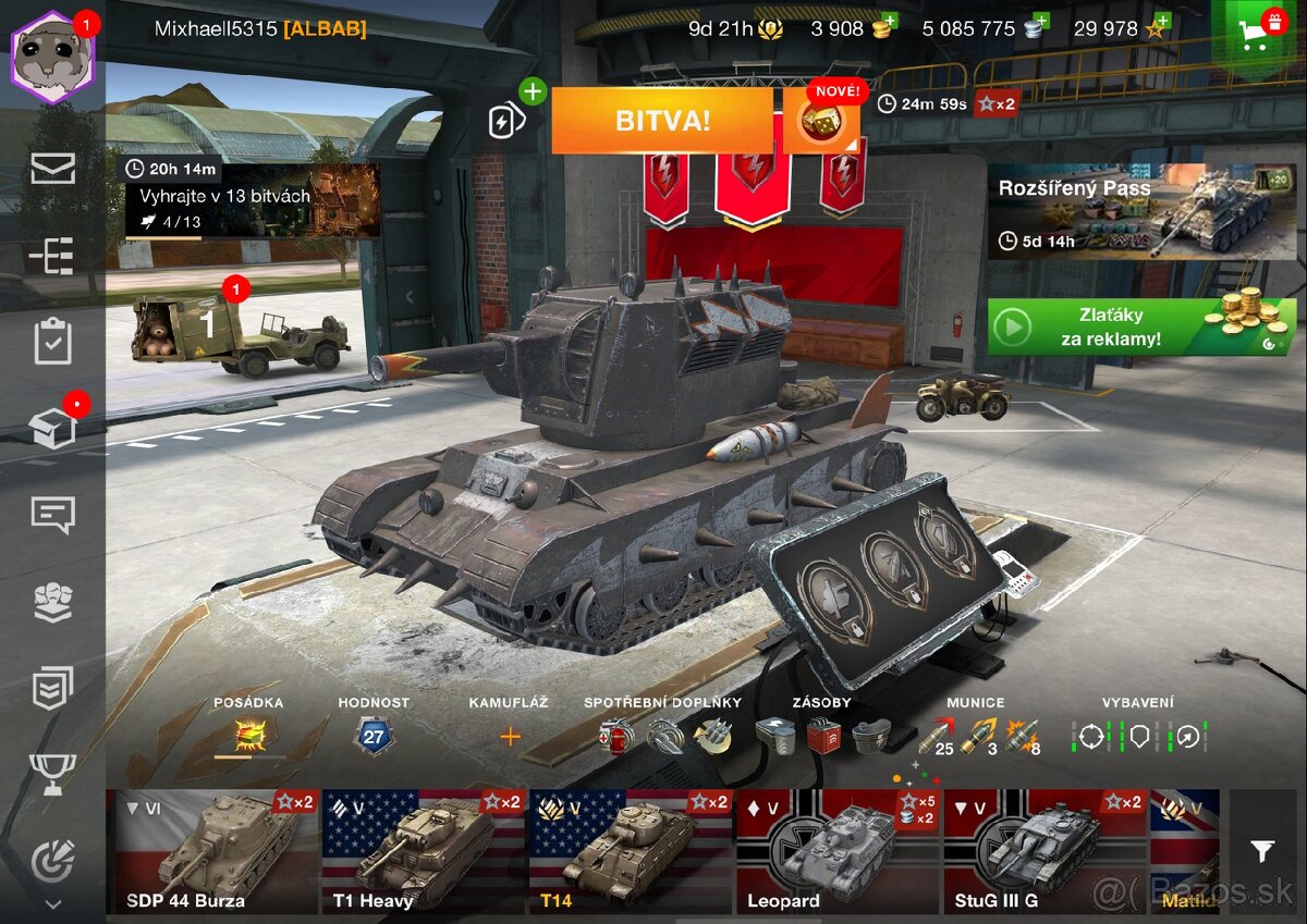 World of Tanks Blitz účet - 7