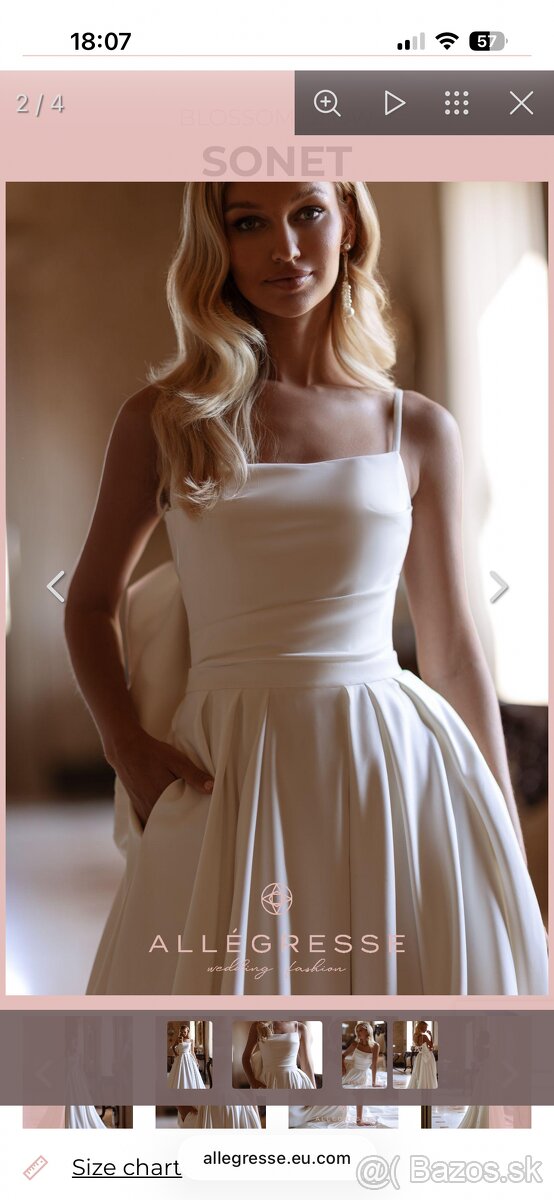 Svadobné šaty Sonet - 7