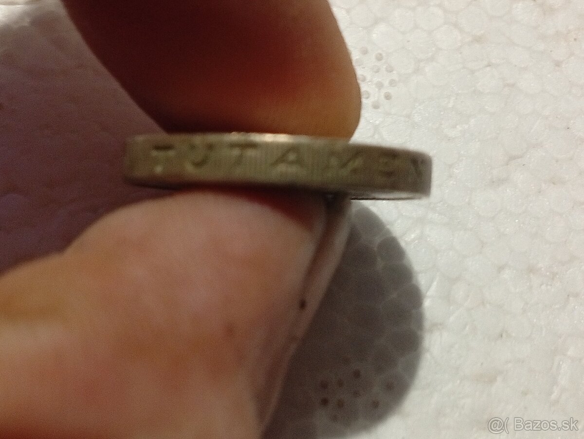 Predám veľmi vzácnu mincu One Pound 1996 error - 7