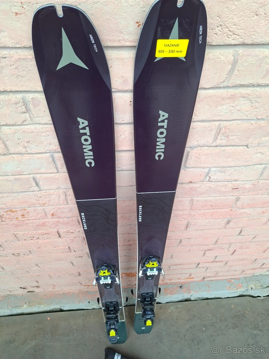 Nový skialp set lyže Atomic BackLand 95 + FRITSCHI Tectron - 7