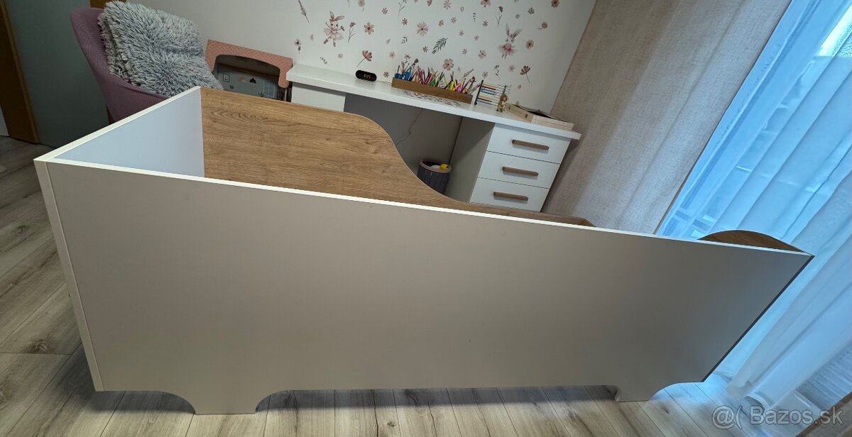 Postel s bočnicou 90x200 - 7