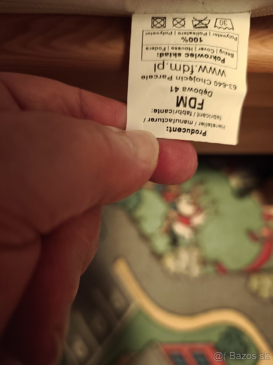 Detská posteľ z masívu + matrac - 7