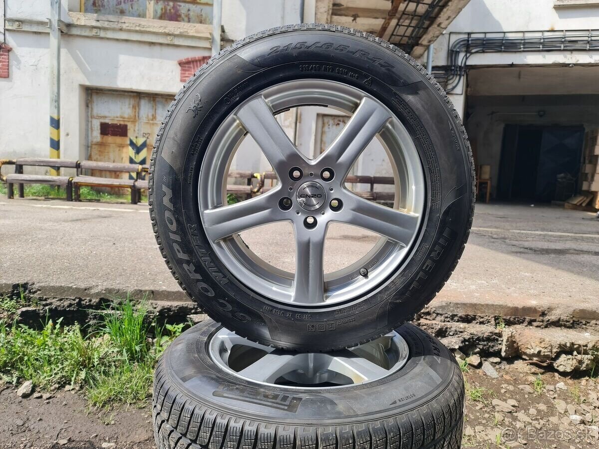 zimní r17" Alu kola disky Enzo mercedes Volkswagen - 7