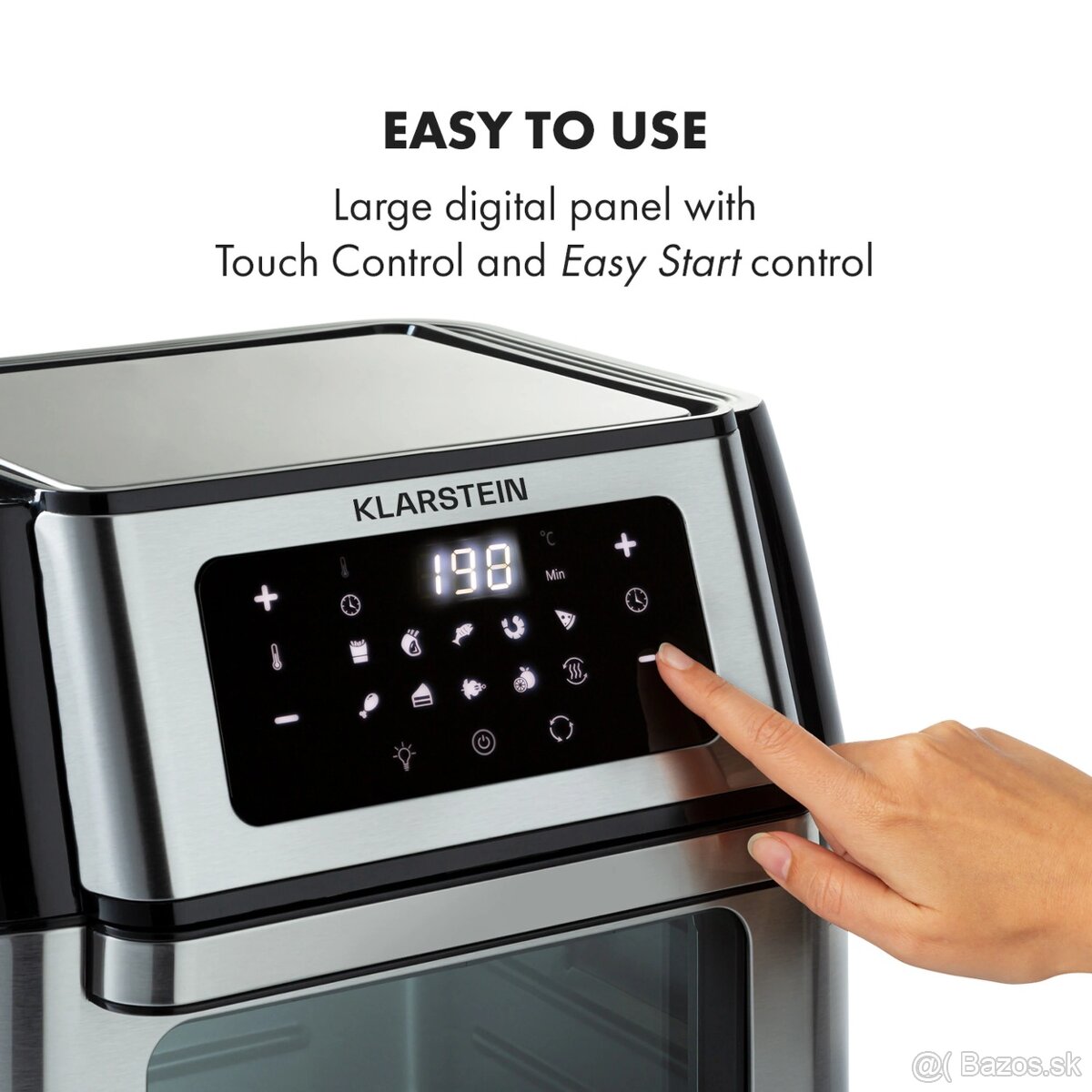 Klarstein AeroVital Fry teplovzdušná fritéza - 7