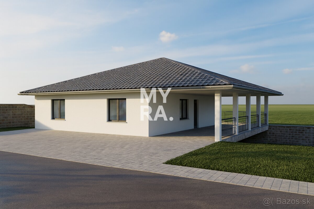Stavebný pozemok 961 m² s projektom a stavebným povolením, K - 7
