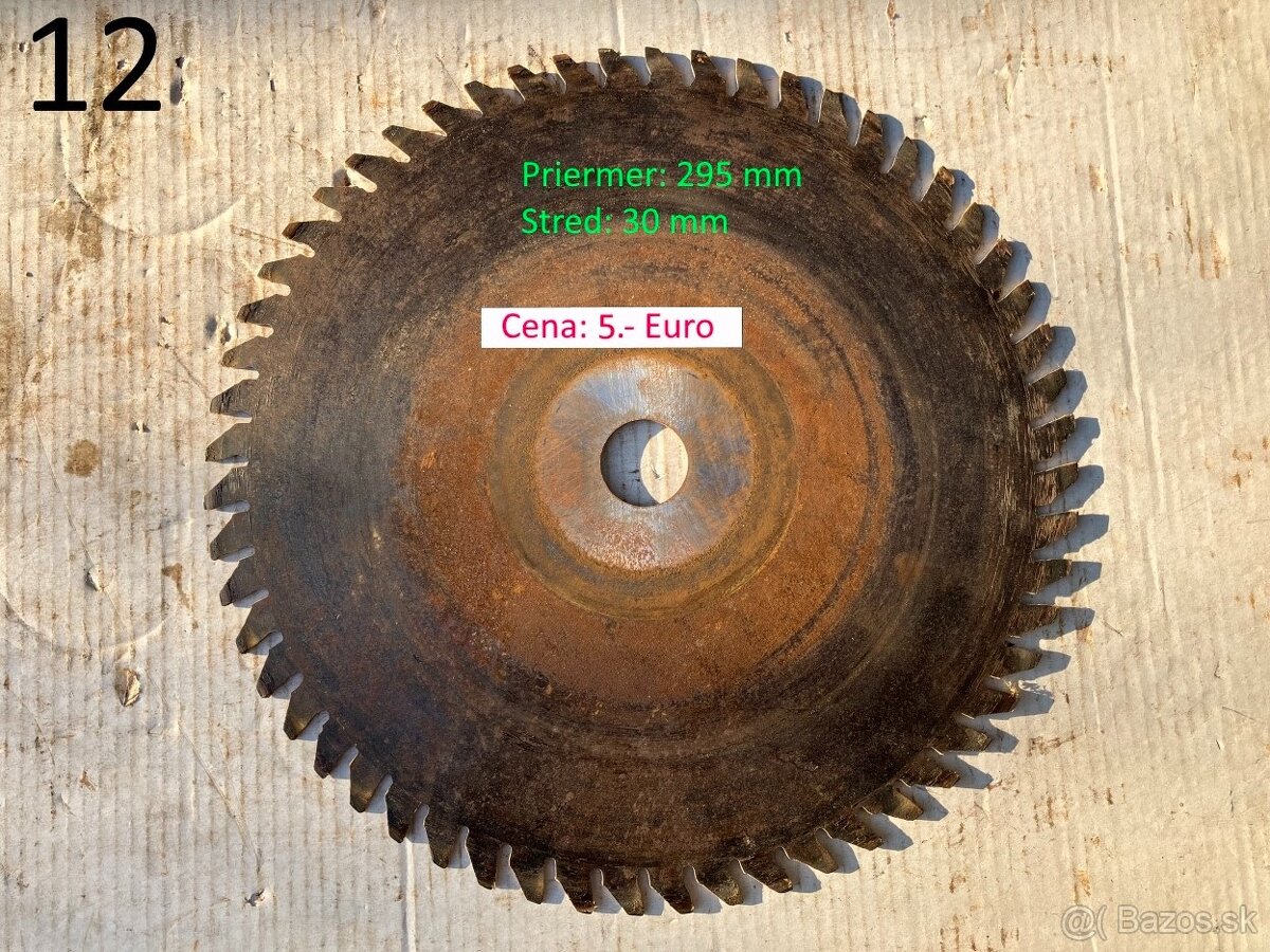 Pílové kotúče a oska na cirkulár - 7