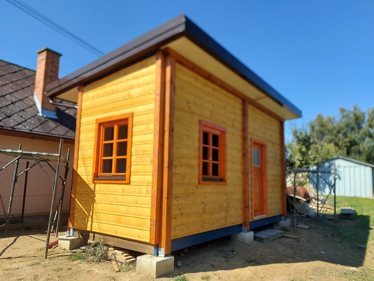 DREVOSTAVBY -chaty,domy, prístrešky - 7