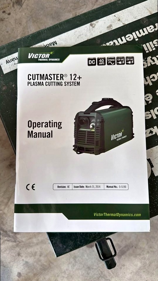 Plazmová rezačka Victor Thermal Dynamics Cutmaster 12+ - 7