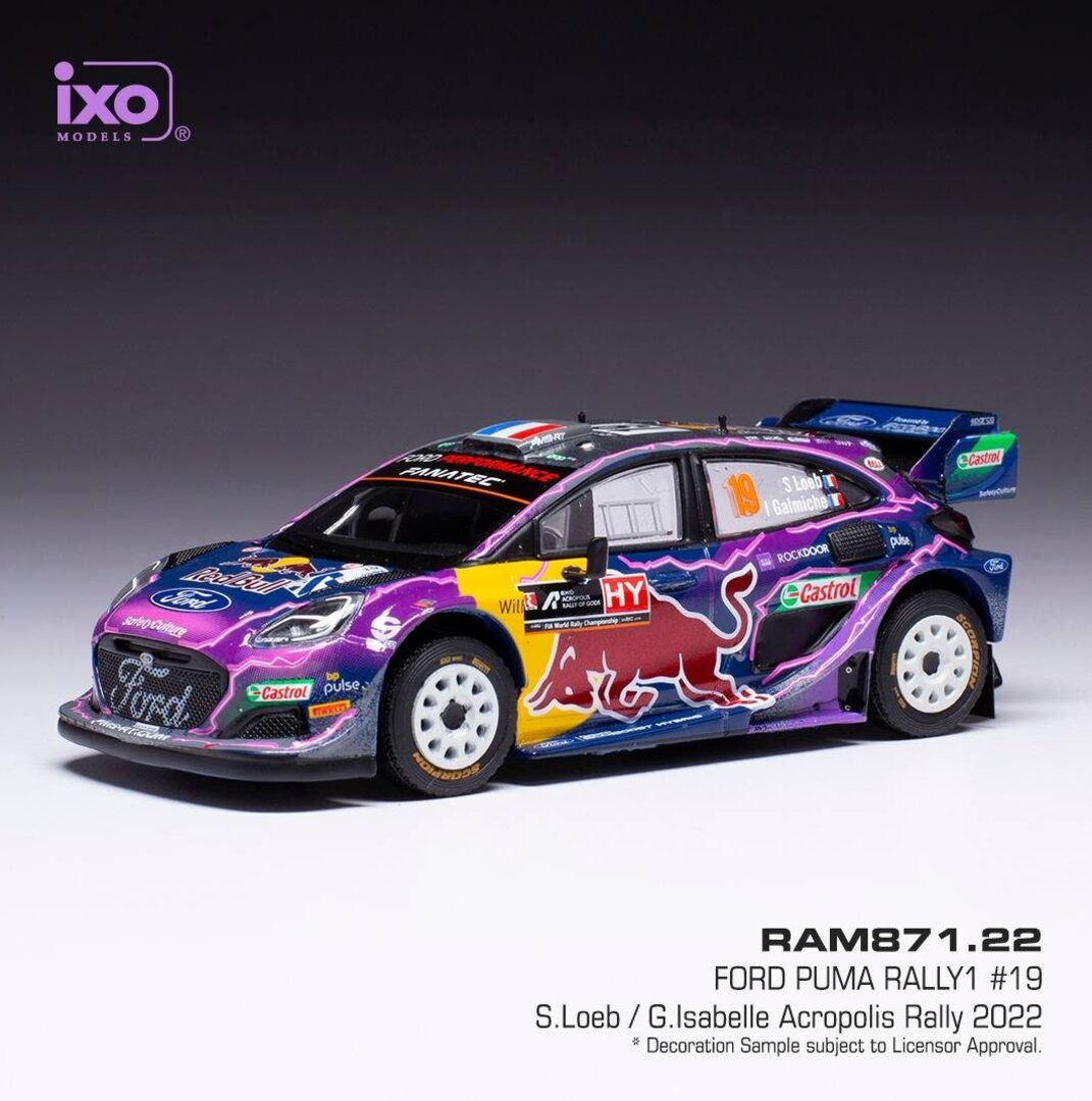 Modely Ford Puma Rally1 1:43 IXO - 7