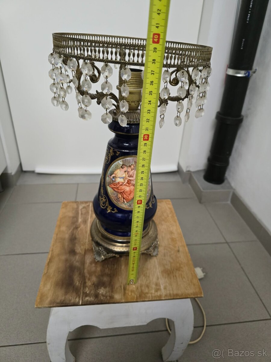 Porcelánová lampa. - 7
