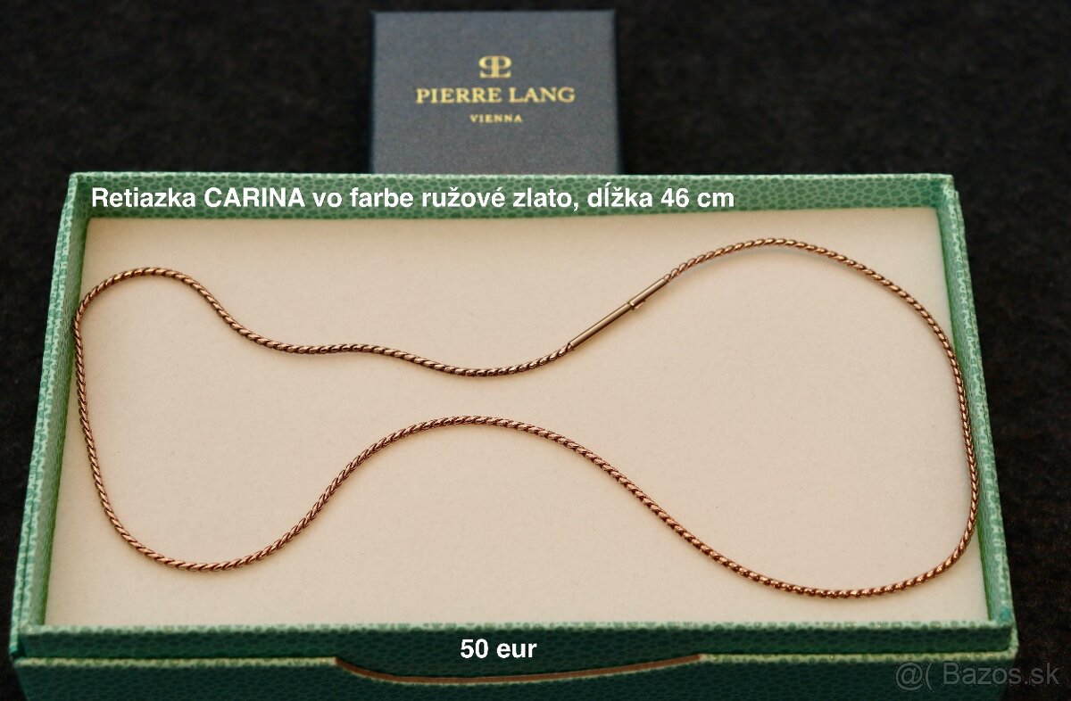 PIERRE LANG - retiazka a prívesky BIG CHIC - 7