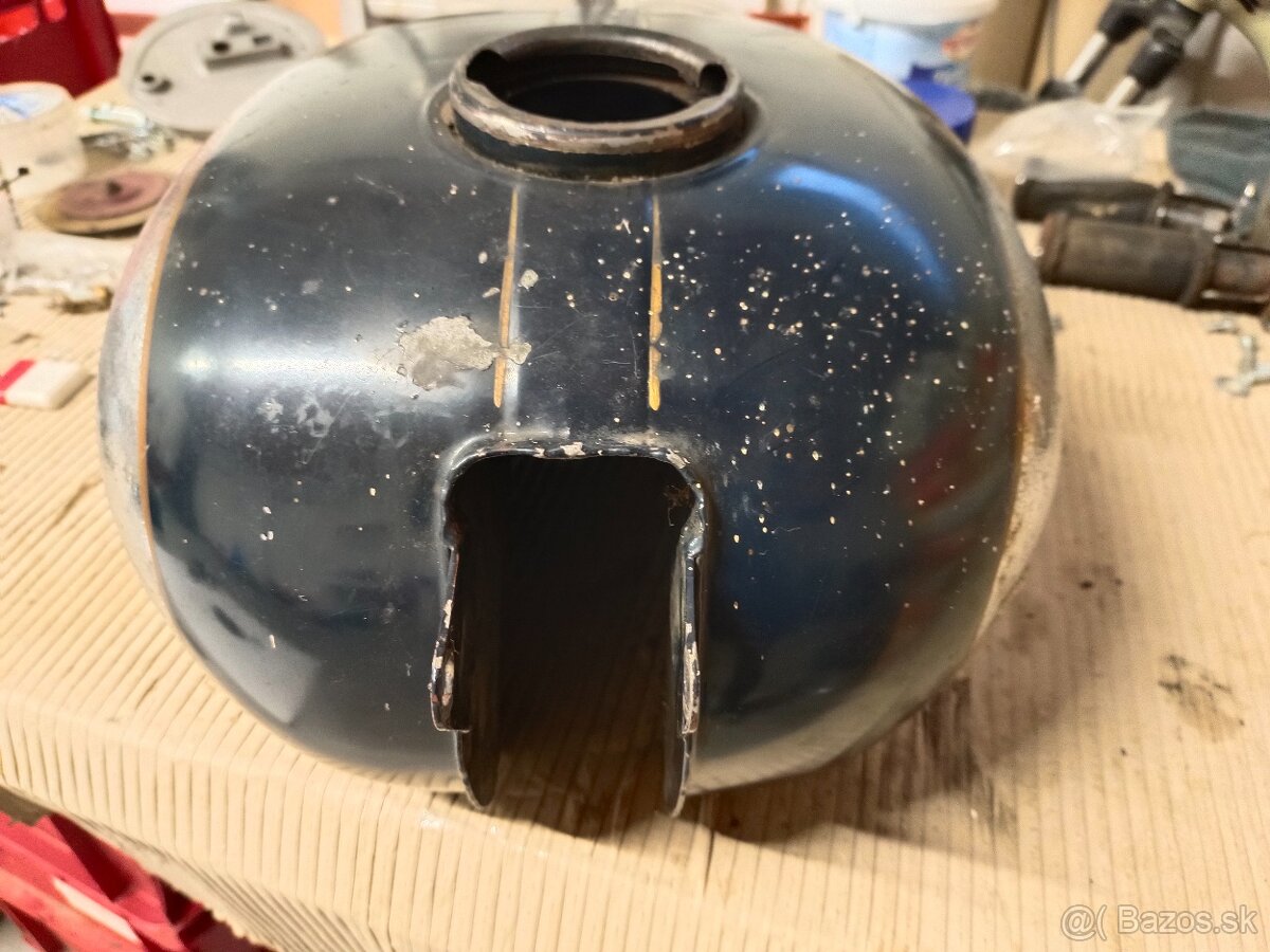 jawa sport originál modrá nádrž - 7