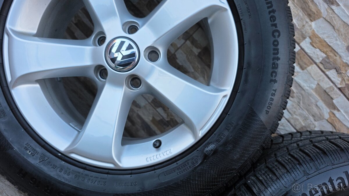 Predám originálne VW SIMA 5x112 /215/65 r16 - 7