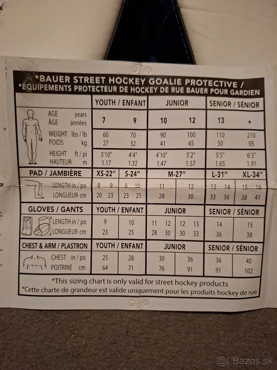 Detský brankársky set Bauer - 7