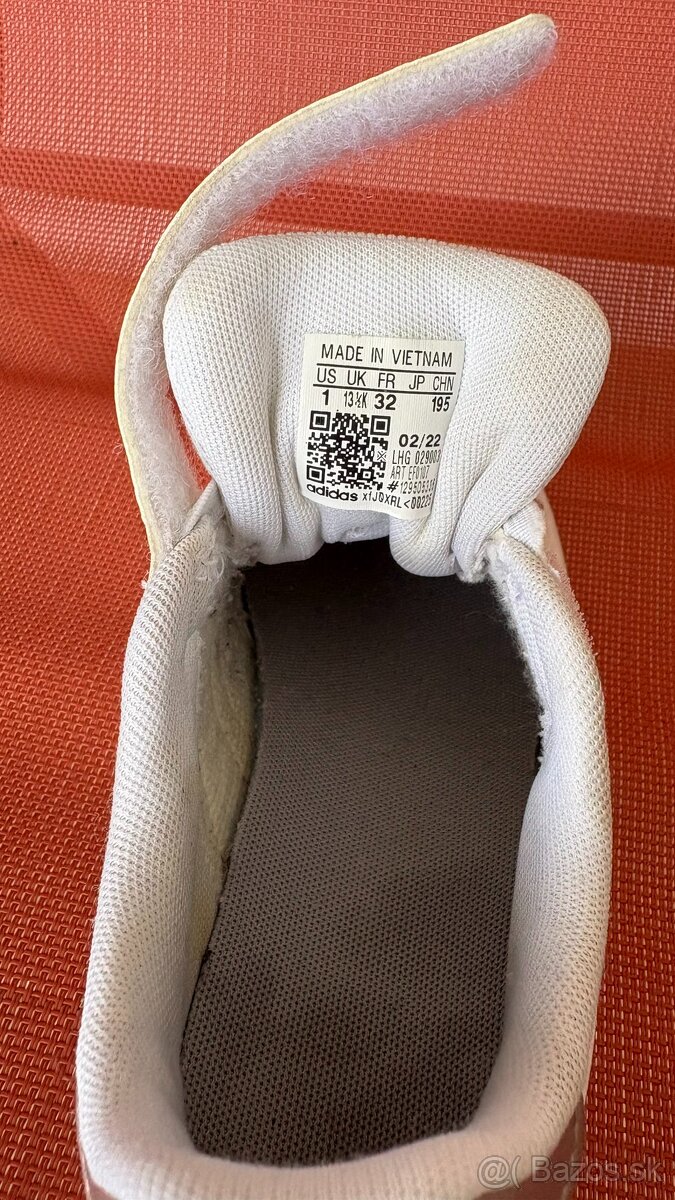 Detské botasky Adidas biele - 7