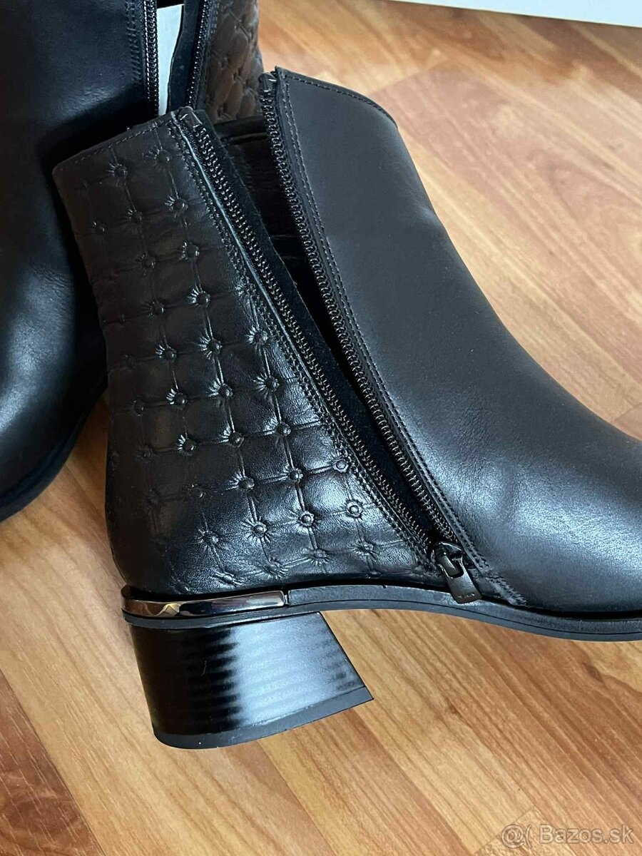 ETIMEĒ dámske kožené čižmy - 7