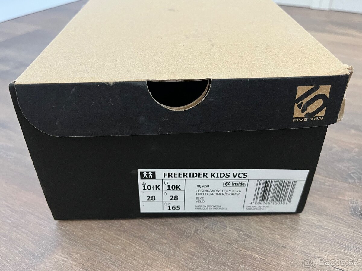 Five Ten Freerider Hook-and-Loop detské topánky, veľkosť 28 - 7