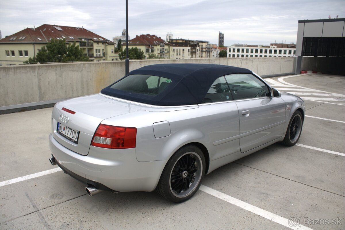 Audi A4 Cabrio, 1.8T 120kw, Benzín+LPG - 7