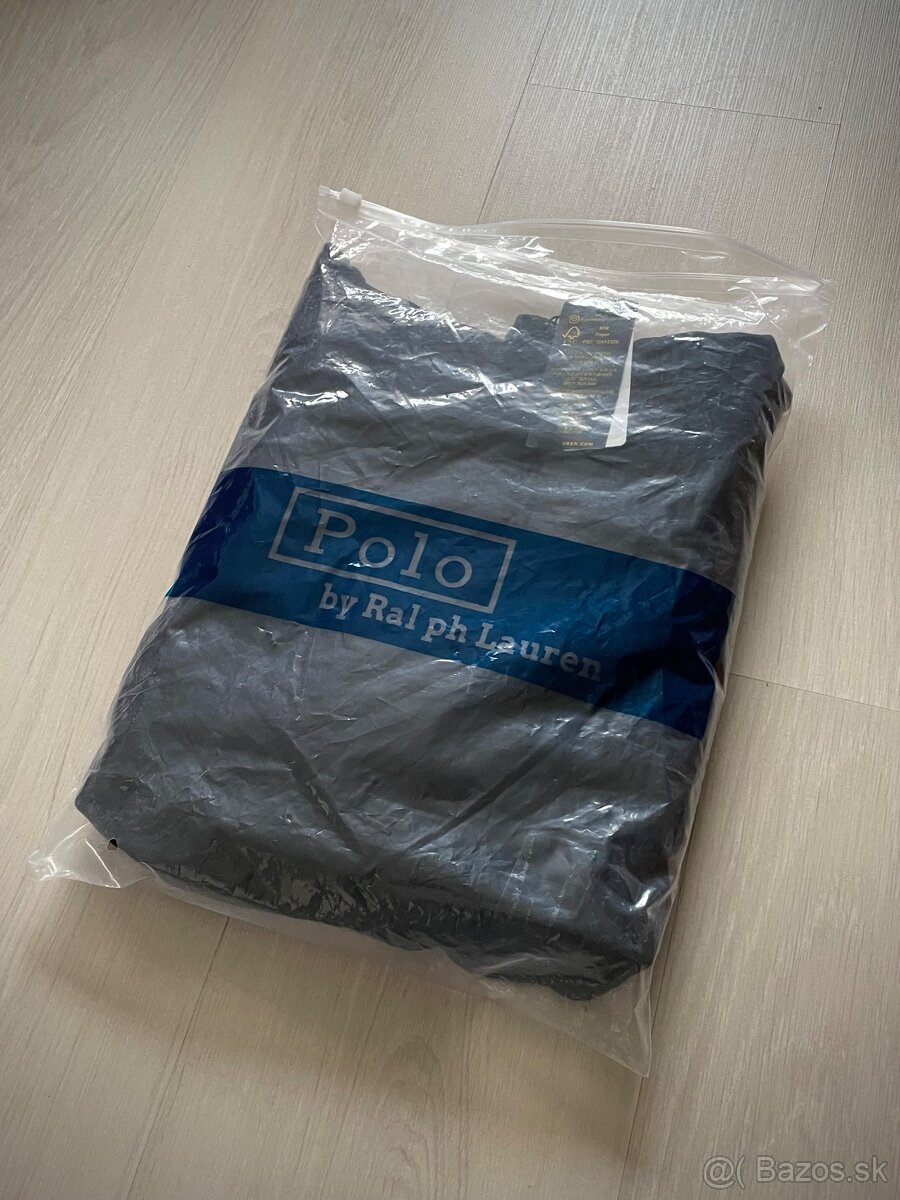 Polo čierna mikina - M - 7