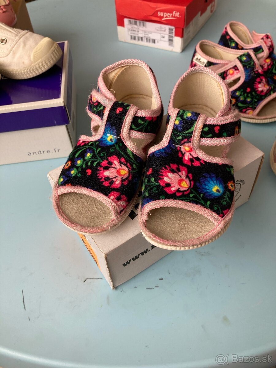 Dievčenské topánky č. 24 - 7