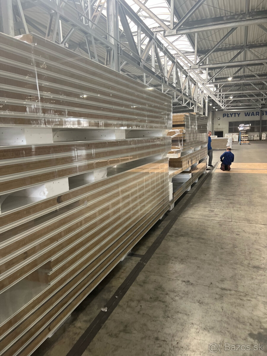 Sendvičové panely s výplňou z minerálnej vlny. - 7