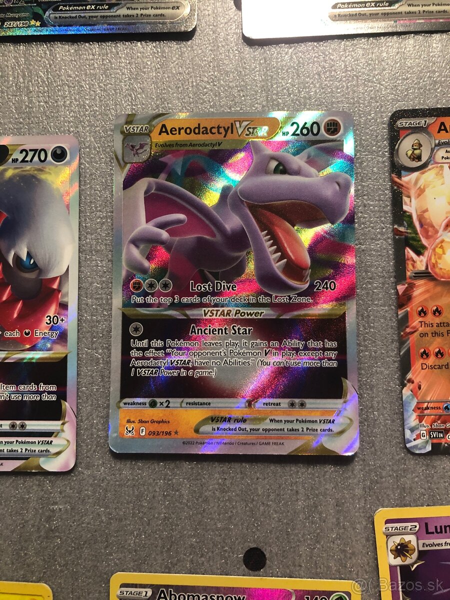 Výber vzácnych POKEMON kariet - 7