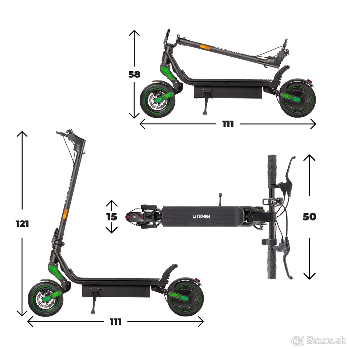 Nové Elektrické kolobežky DS500L - 7