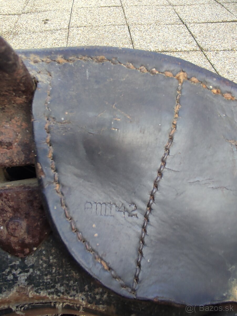 WW2 wehrmacht konské sedlo - 7