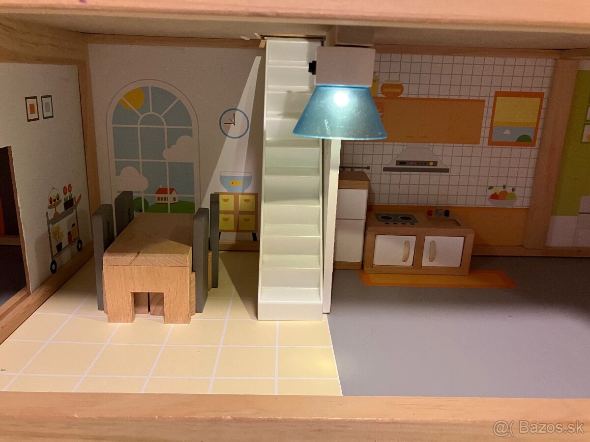 Predám detský drevený domček HAPE - 7