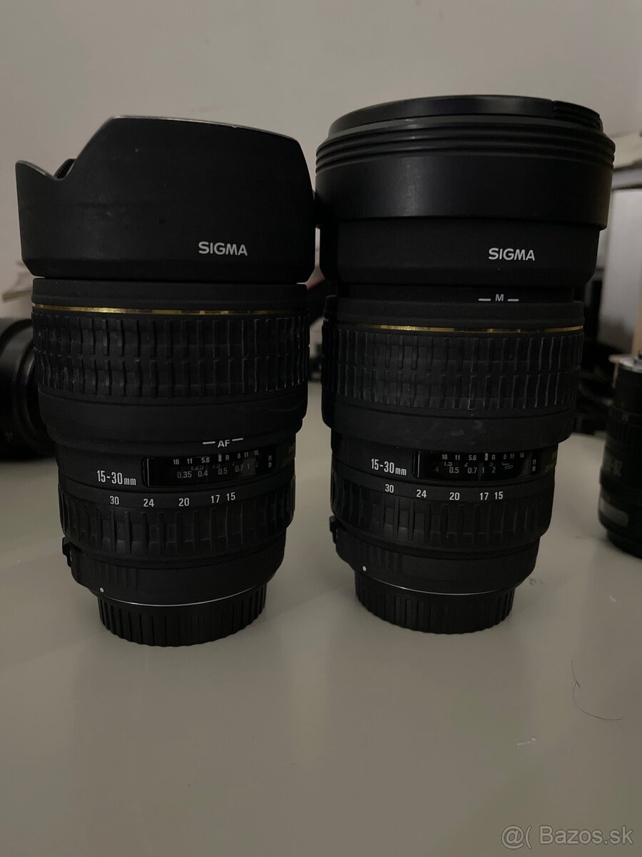 Predám objektívy Cannon Sigma - 7