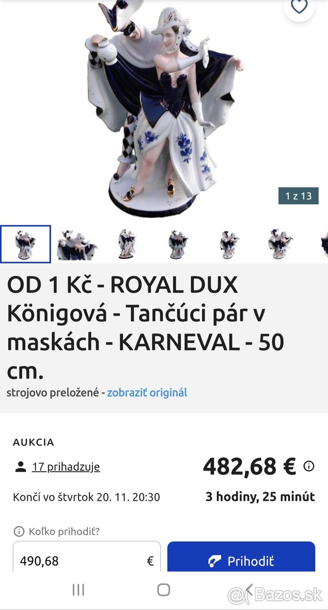 Porcelánová socha - 7