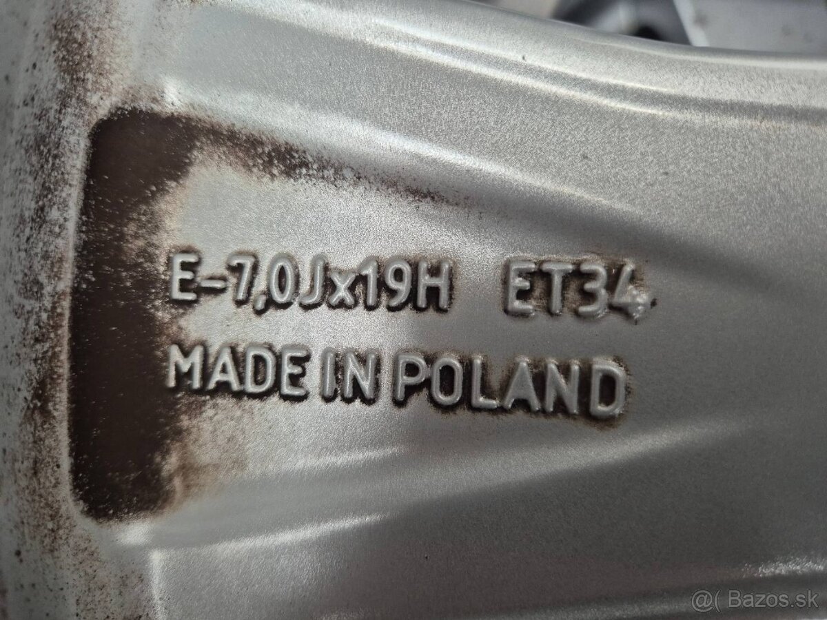 5x112 r19 ET34 x 7Jelektróny originál AUDI - 7