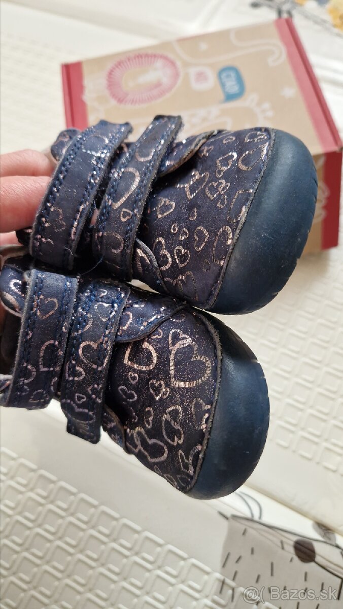 Celoročné kožené topánky D.D.step - 7