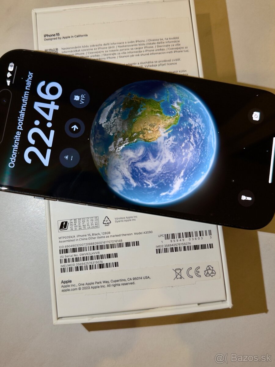 Apple iphone 15, 128gb, Space Grey - 7