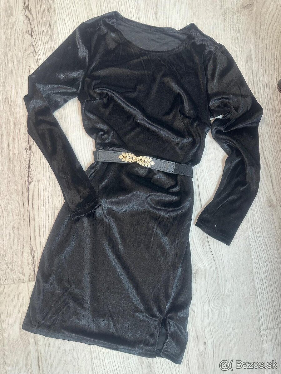 Šaty velúrové nové - 7