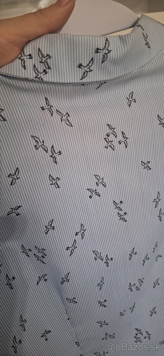 Dámska blúzka s vtáčikmi - 7